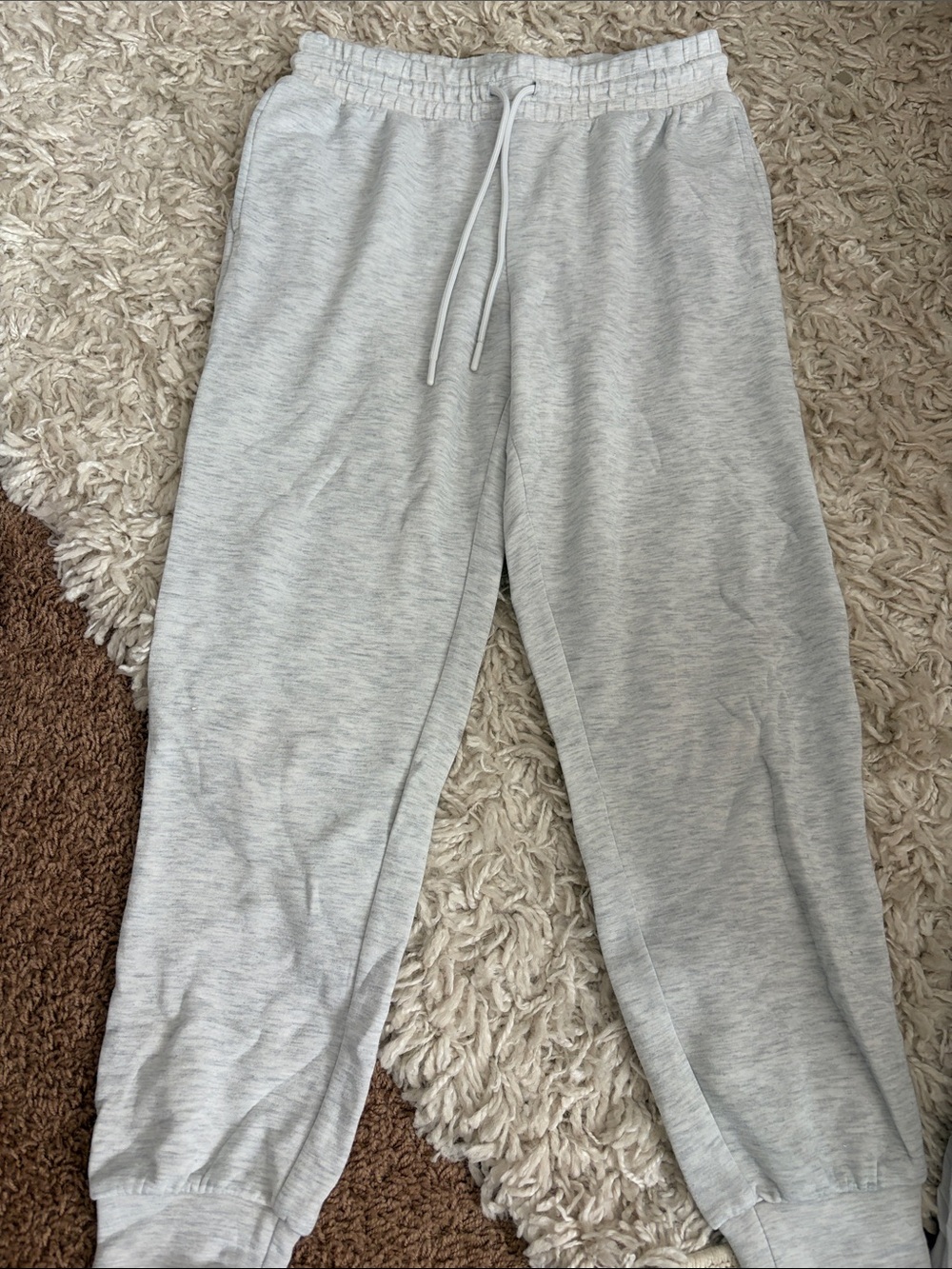 Danskin Light Gray Drawstring Jogger Pants